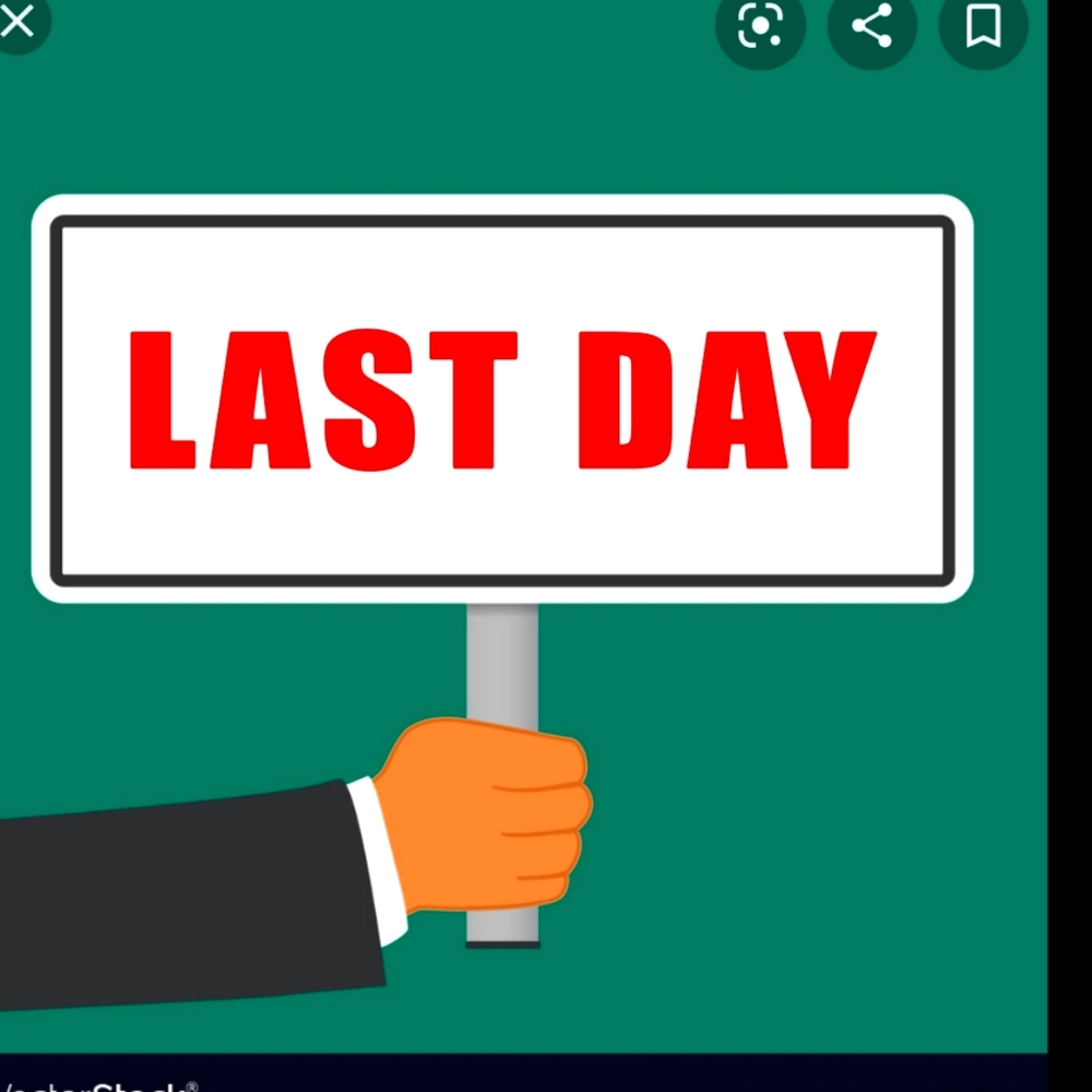 LAST DAY HURRY UP